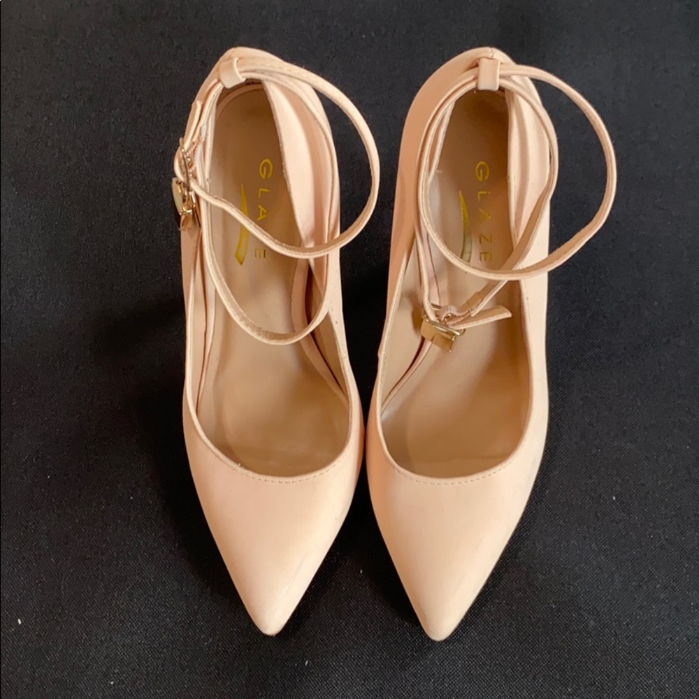 Glaze | Faux-Suede Heels - Size 6.5